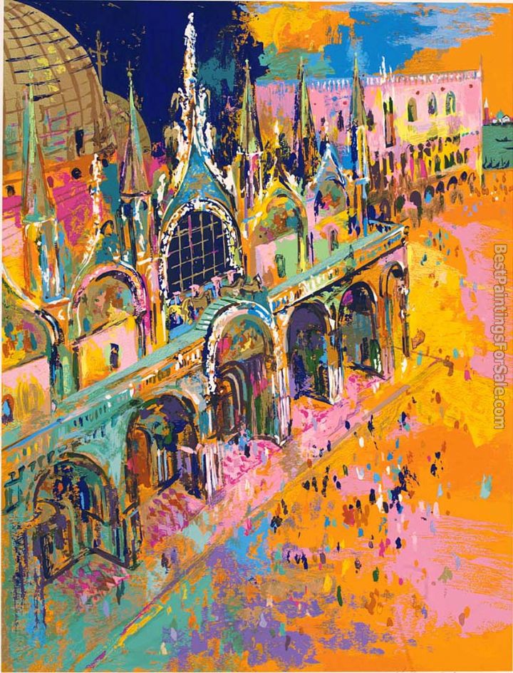 Leroy Neiman Piazza San Marco